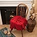 Imperial Home 50x60 Soft Fleece Throw Blanket, Throw Blanket for Couch, Travel, Bed, any Room, Travel Essentials, Fleece Travel Blanket, Lightweight Blanket, Fall Blankets & Throws, Cozy Blanket (Red)