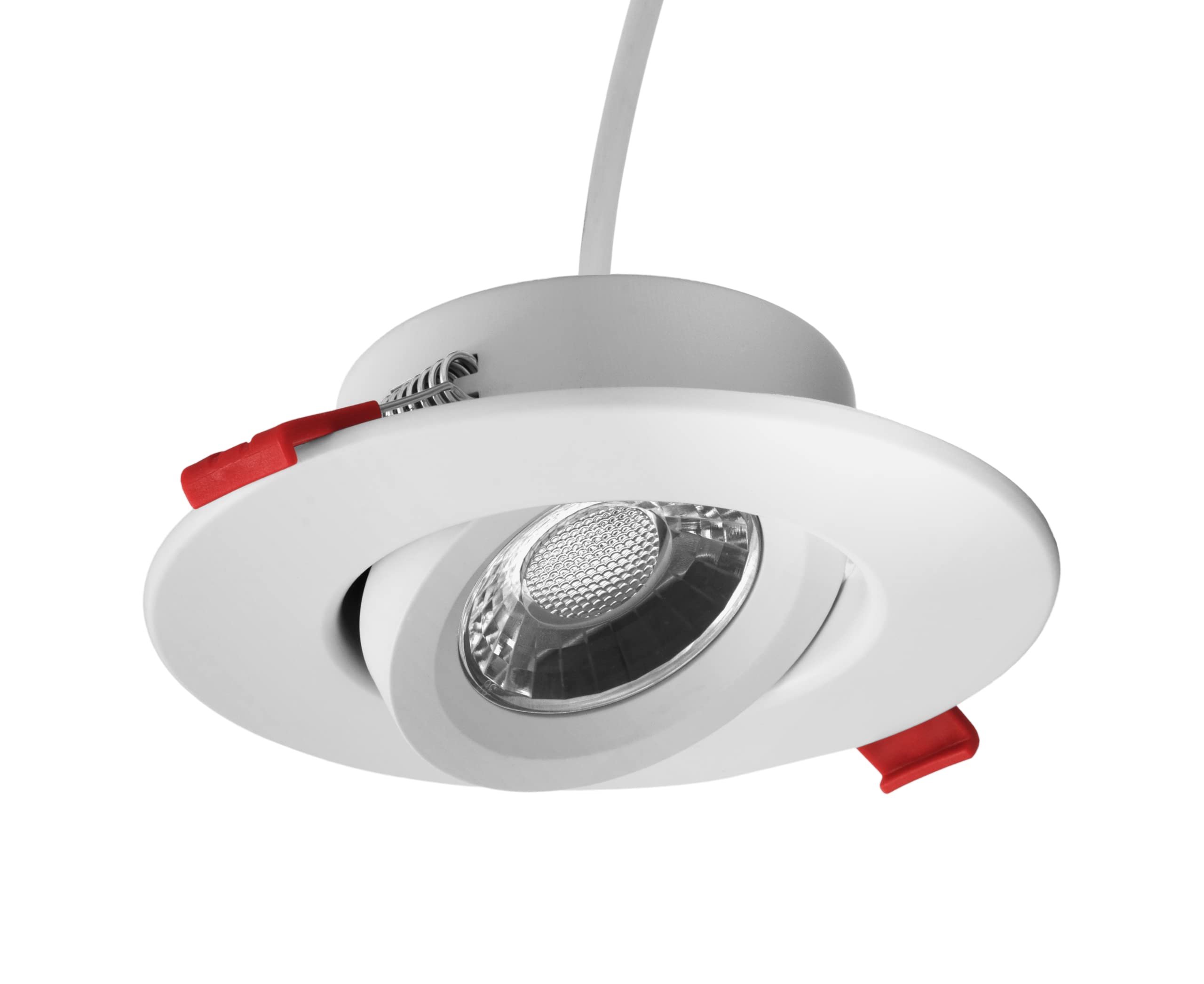 Photo 1 of DGC 4-inch White Selectable Canless Adjustable Gimbal LED Recessed Downlight (DGC43120SRDWH)LPNPMER0921349
