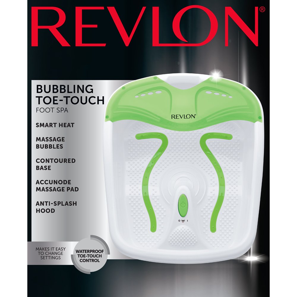 Revlon Bubbling Toe Touch Foot Spa: Beauty
