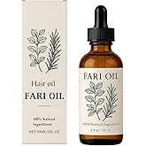 Fari Oil Hair Growth Oil,Fari Hair Oil,Botanical Scalp Oils with Herbal Infusion – Lightweight Daily Nourishment for Dry Scalp & Edges – Plant-Based Formula for All Hair Types – 2oz (1 Pack)
