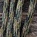 MilSpec Paracord Jungle Camo 110 ft. Hank, Military Survival Braided Parachute 550 Cord. Use with Paracord Tools for Tent Camping, Hiking, Hunting Ropes, Bracelets & Projects. Plus 2 eBooks.