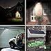 WBESEV Solar Lights Outdoor 1100 Lumens (Max) 48 LED Motion Sensor Light Aluminum Alloy Housing Waterproof Wireless for Outdoor Security Garden Yard Wall Light (48 LED Radar 2018 New Version)