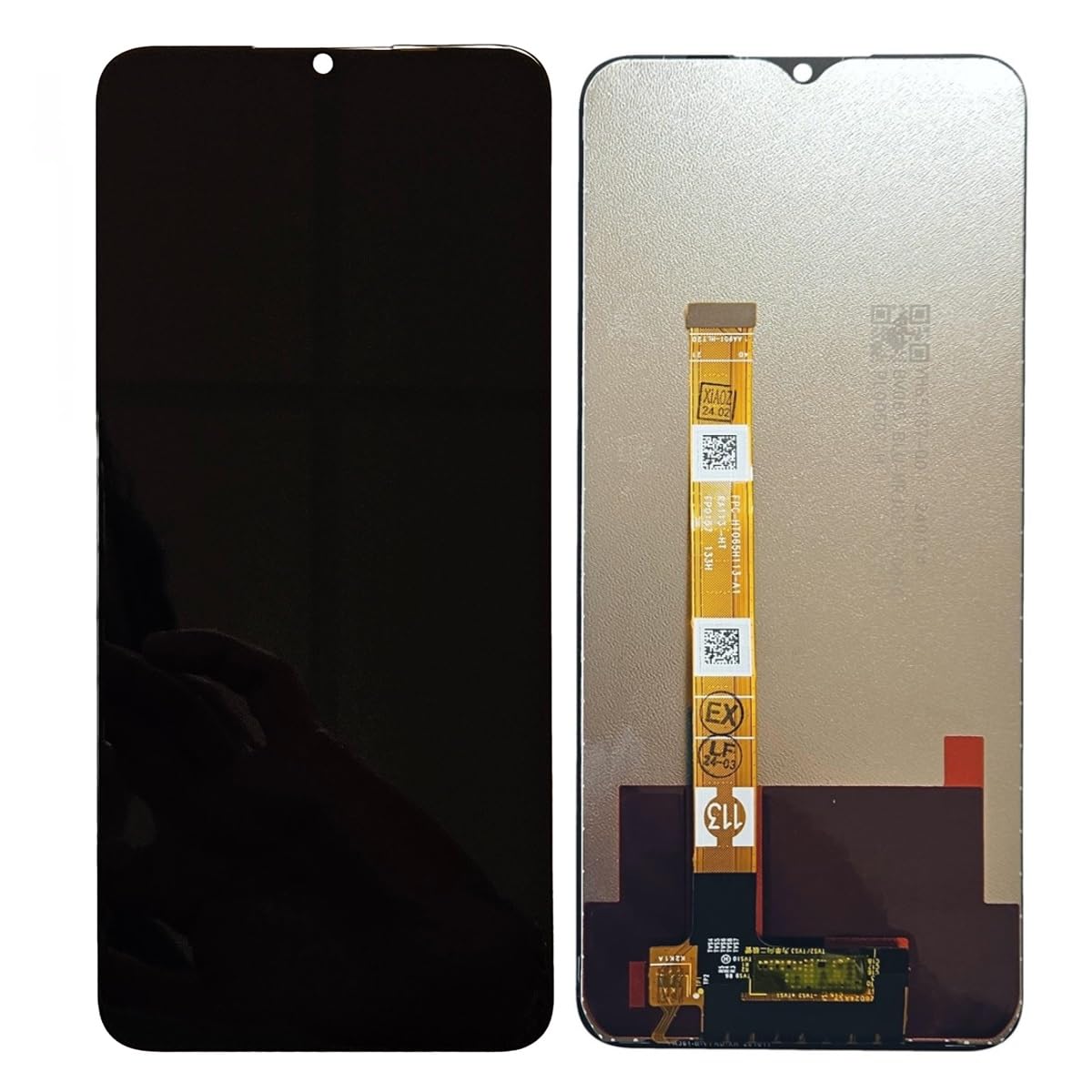 Smartex® LCD Display compatible with Realme C25 (RMX3191, RMX3193)