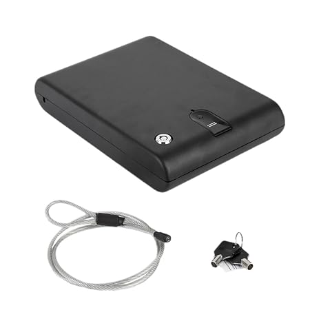 Sharplace Reisesafe Autosafe Tresor Minisafe Sicherheitskassette Auto Urlaub Büro Hotel