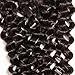 Unice Hair Malaysian Curly hair 4x4 Lace Closure Free Part, 100% Unprocessed Human Virgin Hair Natural Color (12inch)