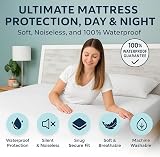 Dudu N Girlie Waterproof Cot Bed Mattress Protector 140x70 - Breathable view 7