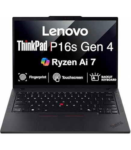 Amazon.com: Lenovo ThinkPad P16s Gen 4 con memoria DDR5 de 64 GB