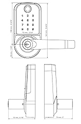 Scyan X1 Smart Biometric Lock - 5-in-1 Fingerprint
