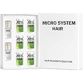 Hair Regrowth System – Advanced Hair Growth Treatment with Ginseng, Eclipta Prostrata, Peppermint Oil & Ginger Root, Thickening Serum for Men & Women (1)