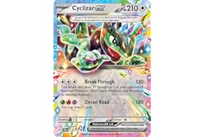 POKÉMON Pokemon - Cyclizar ex 159/191 - Surging Sparks – Tera Double Rare – Foil Single Card