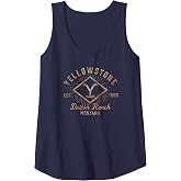 Yellowstone Sunburst Logo Dutton Ranch Tank Top