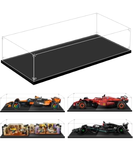 Amazon.com: Choowin Acrylic Display Case for Lego F1 Car Mercedes