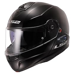 LS2 Helmets Strobe II Modular Bluetooth Motorcycle