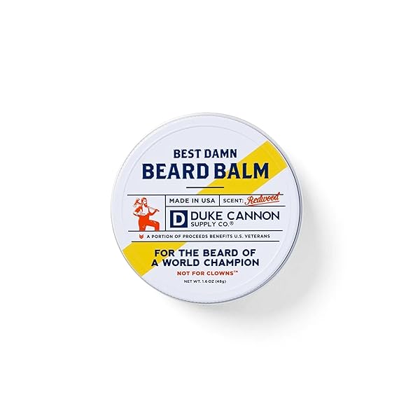 DUKE CANNON SUPPLY CO. BEST DAMN BEARD BALM...