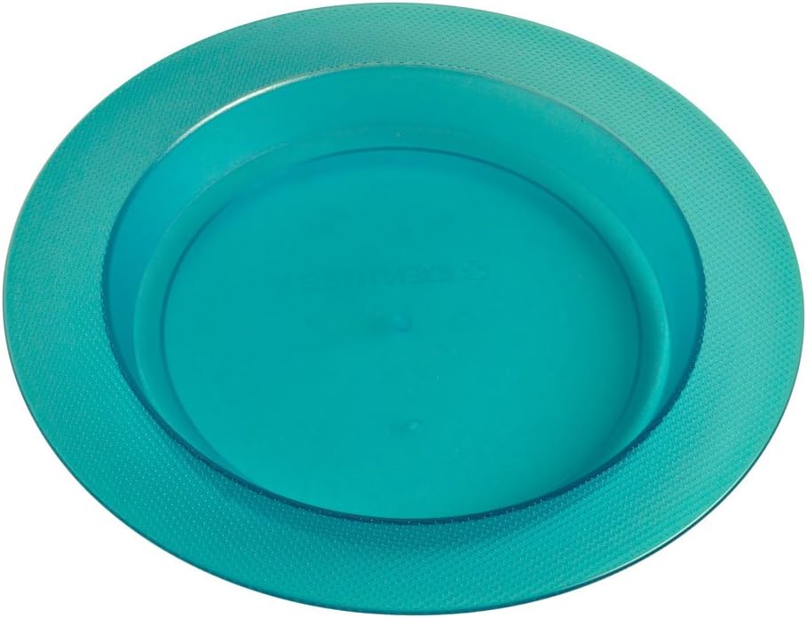 Maddak Translucent Blue Polycarbonate Ergo Plate, 9-3/4-Inch(745330000): Health & Personal Care