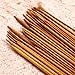 Whitelotous 55Pcs 11sizes Double Pointed Carbonized Bamboo Knitting Needles 5