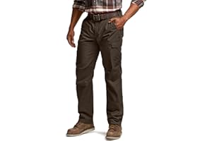 CQR Men's Winter Tactical Cargo Pants, Thermal Fleece Lined Outdoor Snow Ski Hiking Work