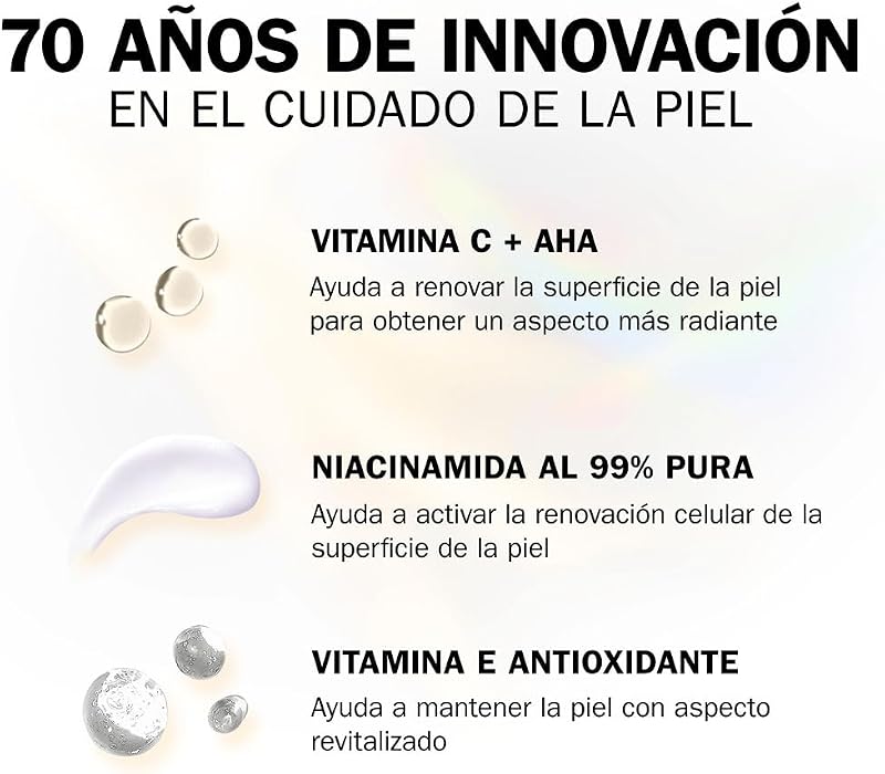 Olay vitamin c + aha 24 creme hidratante, gel creme de dia para um tom de pele visivelmente mais brilhante e uniforme 50 ml