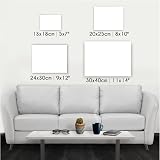 Zenacolor Canvas for Painting Set of 28 Multi Sizes 13x18 to 30x40 cm view 2