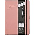 Action Day 2025 Weekly Planner - Effective Planning System & Increase Productivity, To-Do List, Goals, Projects, Dated Daily Diary - 7x9 Pink