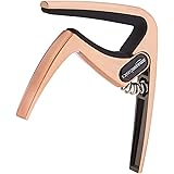 Amazon Basics Zinc Alloy Guitar Capo for Acoustic and Electric Guitar, Copper, 2-Pack
