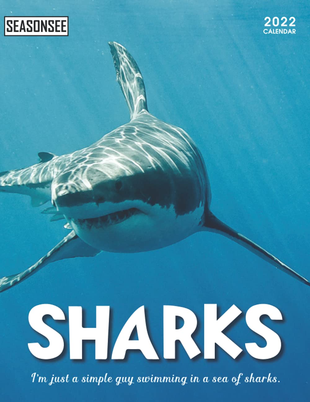Amazon.in: Buy Sharks Calendar 2022: Gifts For Friends And Family With 18-Month Monthly Calendar In 8.5X11 Inch Book Online At Low Prices In India | Sharks Calendar 2022: Gifts For Friends And