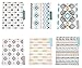 Best Paper Greetings Boho Decorative File Folders 1/3 Cut Tab, Letter Size (9.5 x 11.5 in, 12 Pack)