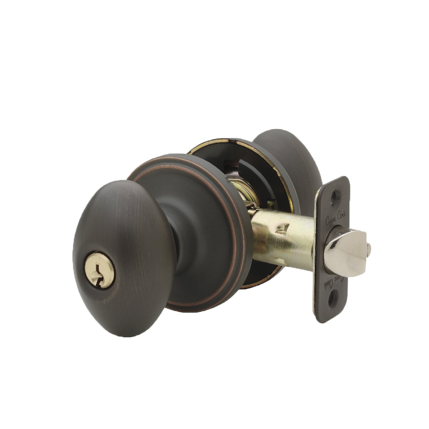 Copper Creek EK2040TB Egg Entry Door Knob