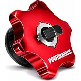 Powerbuilt 1/4-Inch Drive Finger Ratchet, Dual-Sided for 1/4-Inch Sockets and Hex Bits, 36-Tooth Reversible Mechanism, Compact and Lightweight with Red Anodized Finish - 941248