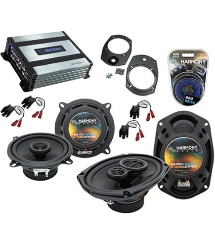 Infinity Reference Car Speaker Upgrade For 2009-2022 Dodge RAM 1500 – 6x9 Door Speakers & 3.5 Dash Speakers