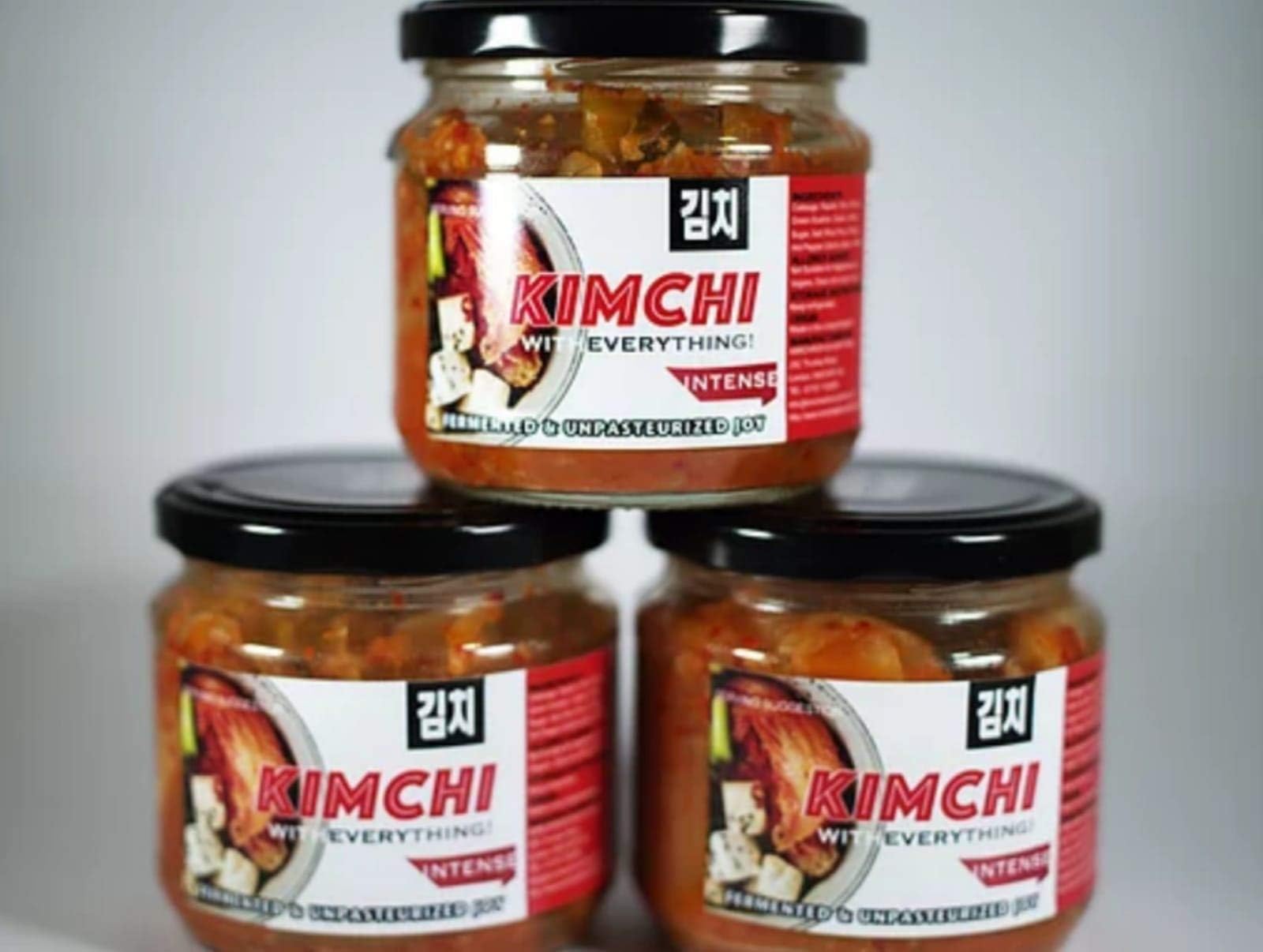 UK Made Kimchi x3 - Intense Flavour. Authentic Korean Recipe