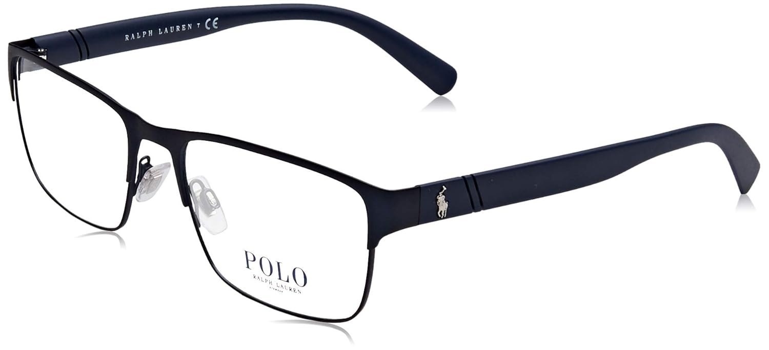 Polo PH1175 Eyeglass Frames 911954 Matte Navy Blue PH1175911954 at