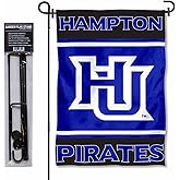 Hampton Pirates Garden Flag with Stand Holder