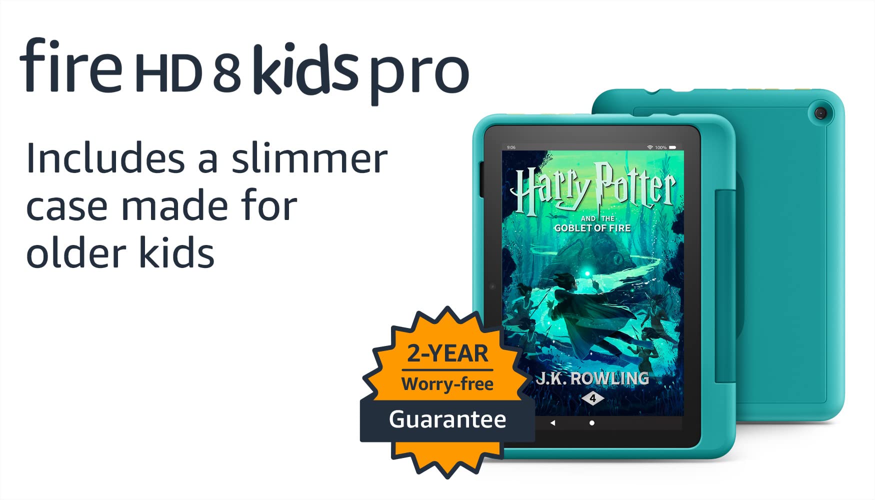 Amazon Fire HD 8 Kids Pro tablet- 2022, ages 6-12 | 8