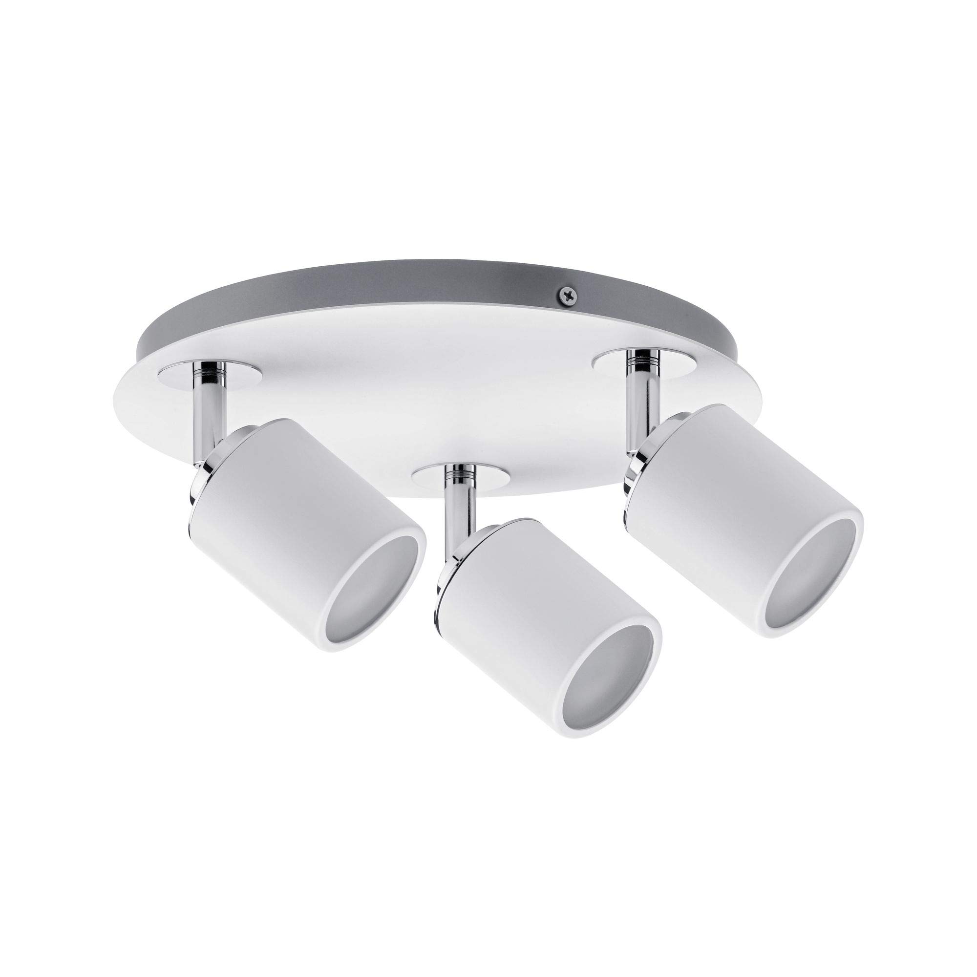 Paulmann 66719 Spotlight Tube IP44 max 3x10W GU10 White/Chrome 230V Metal