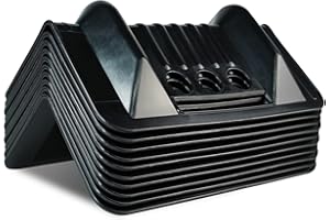 ENJ LASHING ENJ 10 Pack Black Flatbed Edge Protectors for Cargo Loads Corner Protectors Flatbed Used Together with Webbing to Protect Cargo