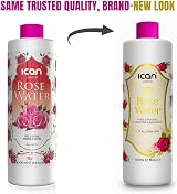 ICAN LONDON Rose Water 100% Natural Hydrating Purifying 2 x 500ml view 2