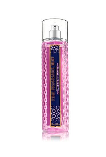 Bath And Body Works Pink Jasmine And Strawberry Mist 8 Ounce Full Size Retired Body Spray