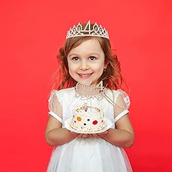 4th Birthday Decorations for Girl Including