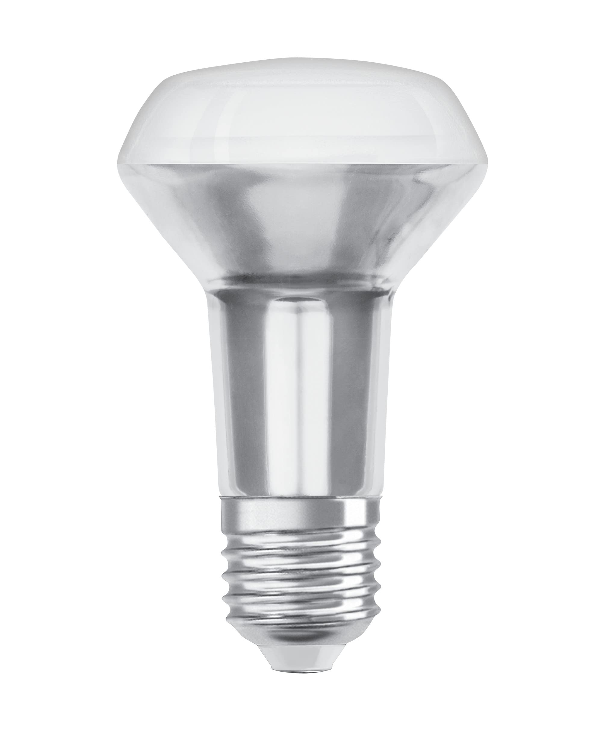 OSRAM LED Superstar R63, Base: E27, Warm White, 2700 K, 5.90 W, Replacement for 60 W Reflector lamp, Pack of 6