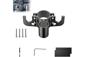 Trailer Chain Organizer Heavy Duty Aluminum Alloy 7 Way Plug Holder for RV Trailer Towing Accessory Heavy-Duty RV Tongue Jack