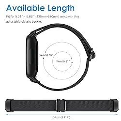FINTIE Elastic Bands Compatible with Fitbit Inspire