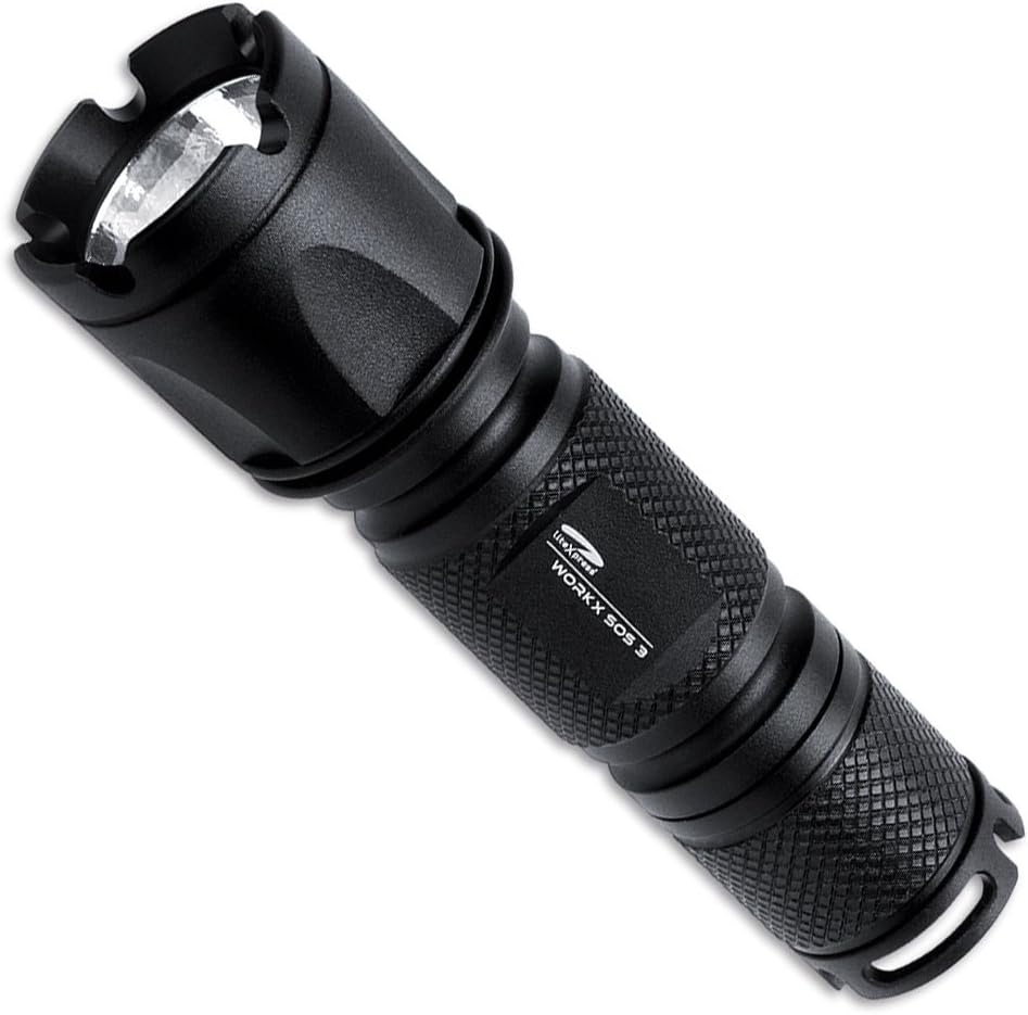 LiteXpress Flashlight, Aluminium, Black