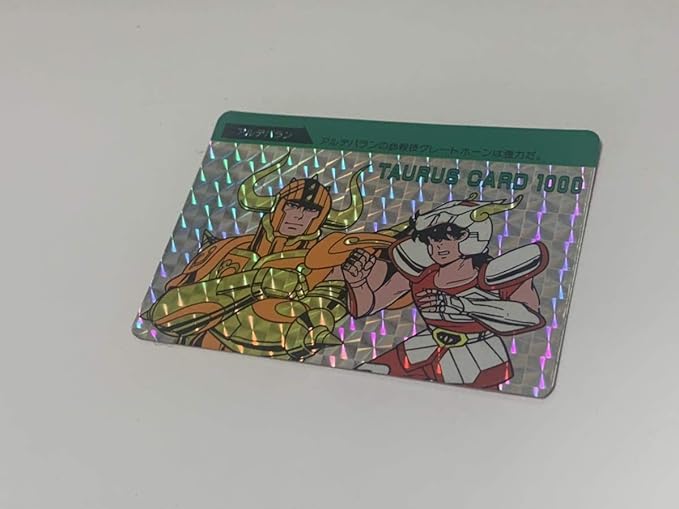 Amazon セイントセイヤ聖闘士星矢 キャンサー アルデバラン タウラス キラキラ ヘッド カードダス アマダ ホビーグッズ アニメ 萌えグッズ 通販