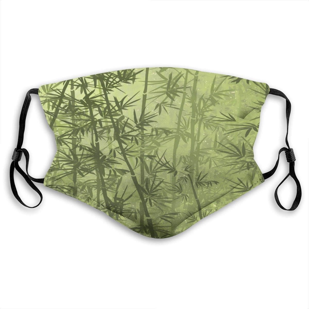 Mouth Masks for Dust Protection Anti Face Mask Washable Earloop Mask Activated Carbon Filter