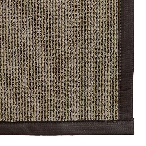 image for iCustomRug Zara Contemporary Synthetic Sisal Rug, Softer Than Natural 