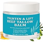 ipxkwll Beef Tallow for Skin - Firming Face Moisturizer for Women & Men, Anti-Aging SkinCare with Grass-Fed Tallow & Honey, Hydrating Balm to Tighten & Nourish Skin
