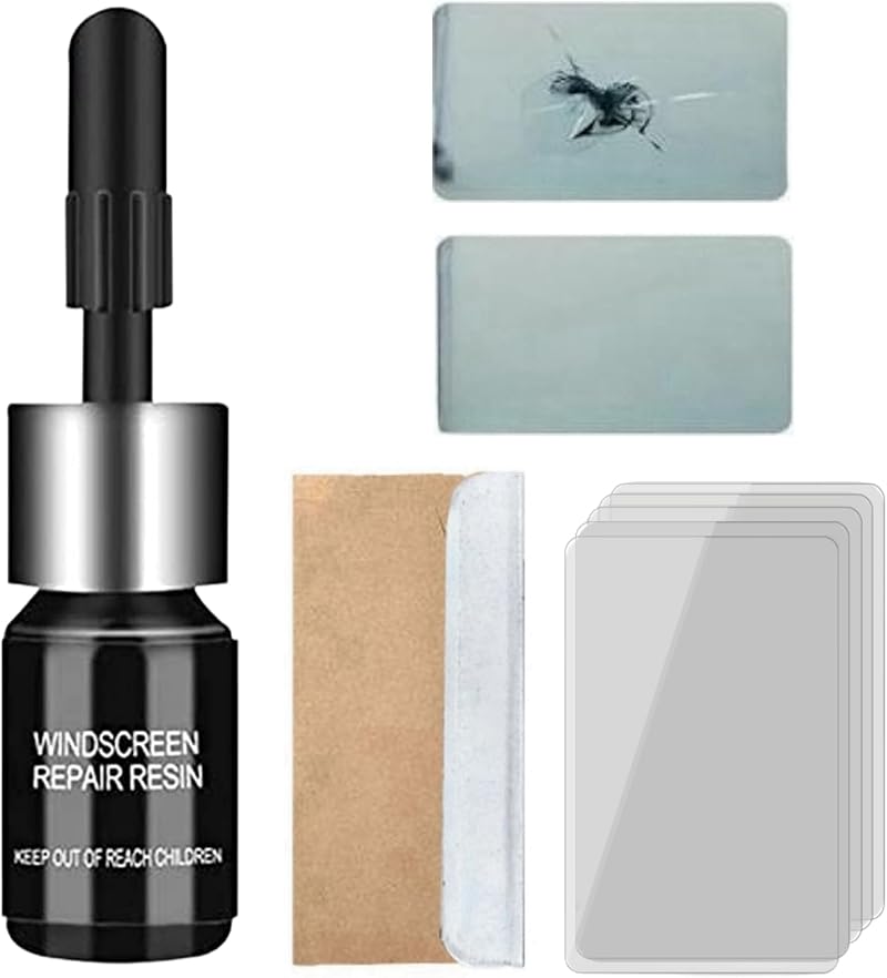 Akhand Windscreen Repair Kit Glass Scratch Remover Resin for Windscreen