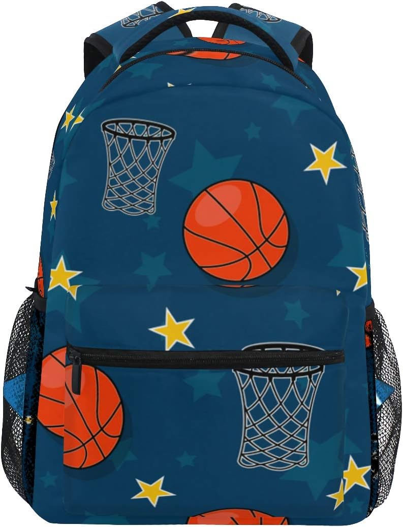 basketball theme backpack
