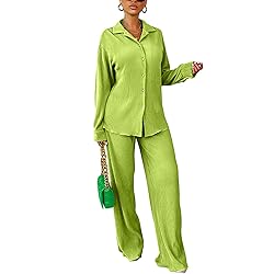 kaimimei Casual 2 Piece Outfit for Women - Linen
